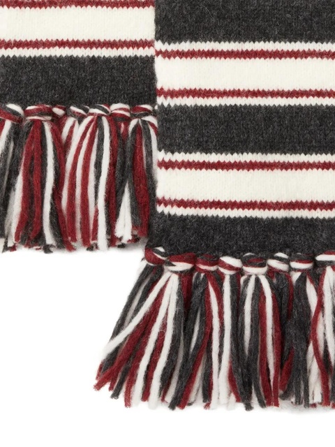 Alanui striped fringed scarf - Multicolour - zdjęcie produktu nr 1