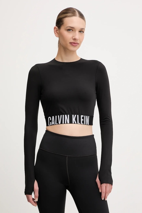 Calvin Klein Performance longsleeve treningowy kolor czarny LVGWF5K202 - zdjęcie produktu nr 1