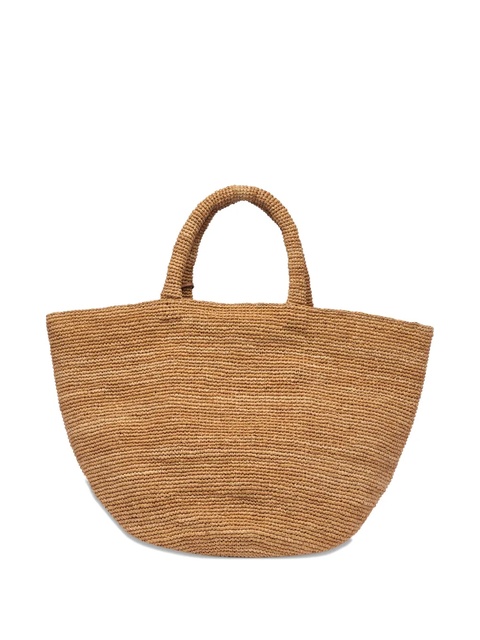 Manebi small Sunset raffia tote bag - Neutrals - zdjęcie produktu nr 2