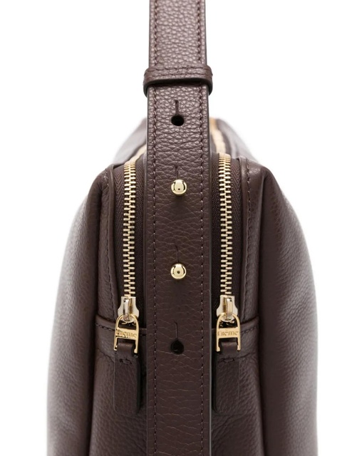 Elleme large Trousse pebbled-leather zip-fastening shoulder bag - Brown - zdjęcie produktu nr 2