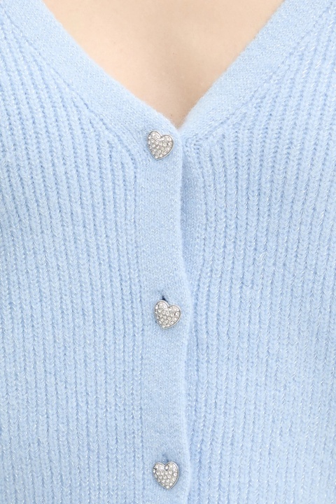 Morgan kardigan z domieszką wełny MIMO kolor niebieski MIMO - zdjęcie produktu nr 2