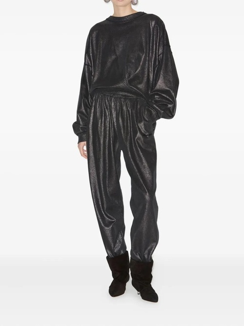 MARANT ÉTOILE Prunelia track pants - Black - zdjęcie produktu nr 1