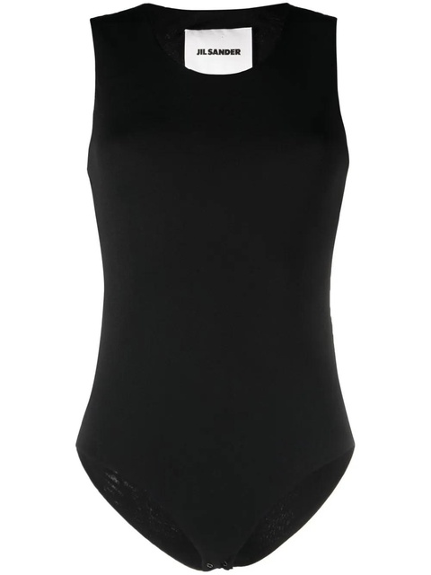 Jil Sander crew-neck vest - Black - zdjęcie produktu nr 1