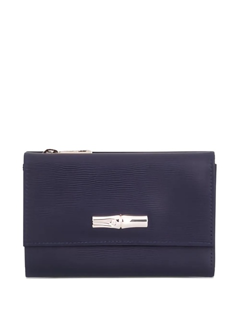 Longchamp Roseau compact wallet - Blue - zdjęcie produktu nr 1