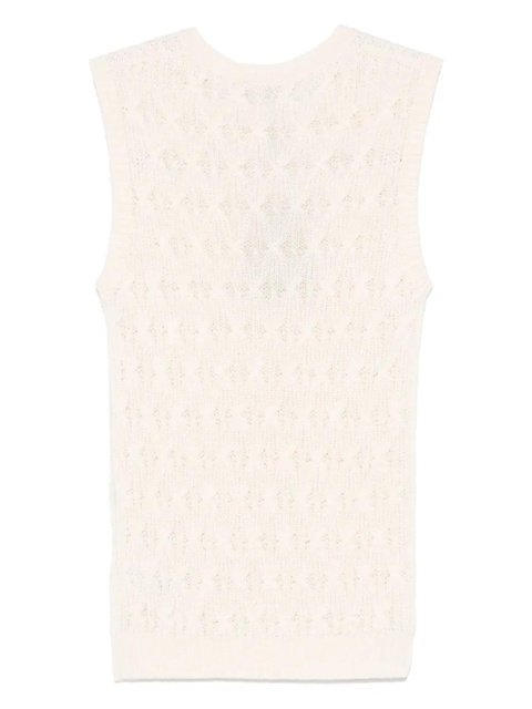 ETRO open-knit vest - Neutrals - zdjęcie produktu nr 2
