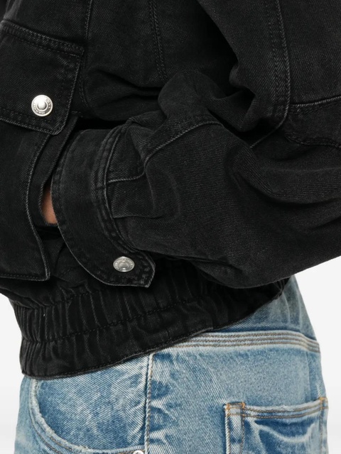 ISABEL MARANT zip-fastening bomber jacket - Black - zdjęcie produktu nr 2