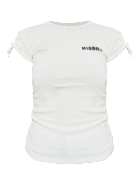 MISBHV tie-sleeves T-shirt - White - zdjęcie produktu nr 1