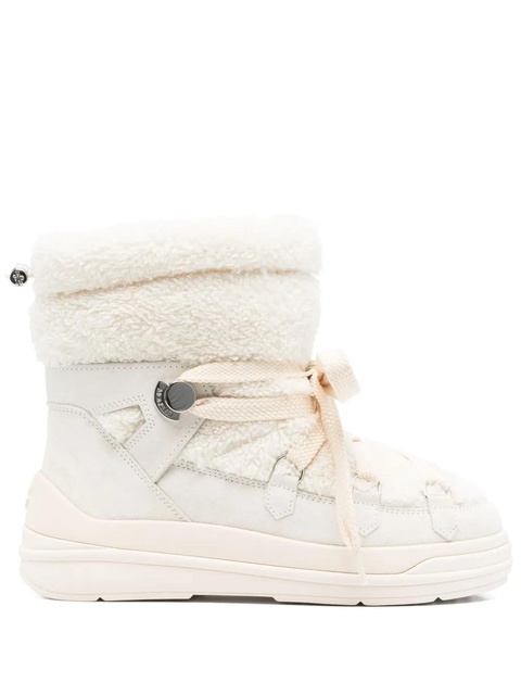 Moncler Insolux suede snow boots - Neutrals - zdjęcie produktu nr 1
