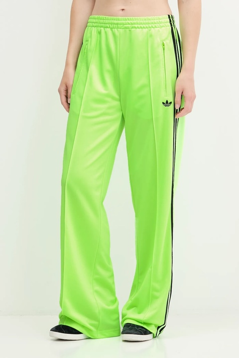 adidas Originals spodnie dresowe Firebird damskie kolor zielony z aplikacją JW1228 - zdjęcie produktu nr 1