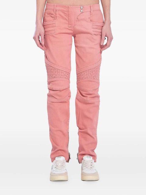 Balmain panelled jeans - Pink - zdjęcie produktu nr 1