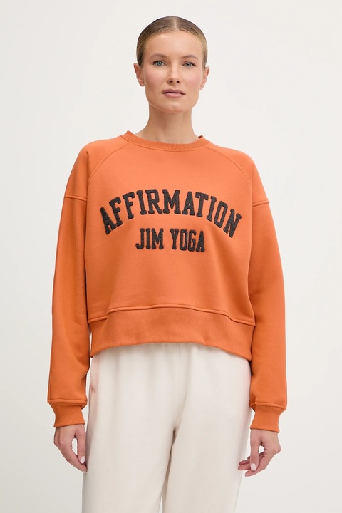 JOYINME bluza Classic damska kolor pomarańczowy wzorzysta Classic - zdjęcie produktu nr 1