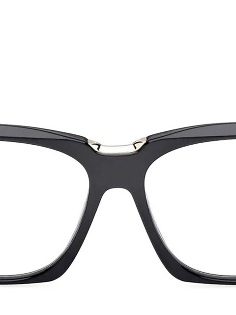 Max Mara Eyewear acetate geometric frames - Black - zdjęcie produktu nr 2