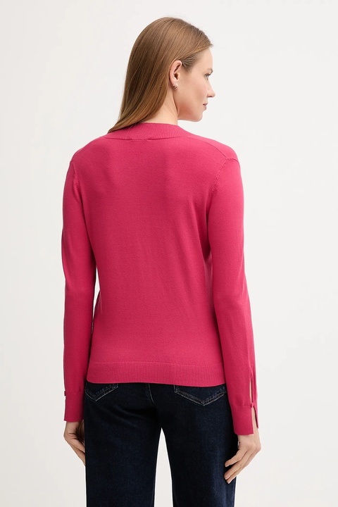United Colors of Benetton sweter damski kolor różowy lekki 1W2AD4034 - zdjęcie produktu nr 2
