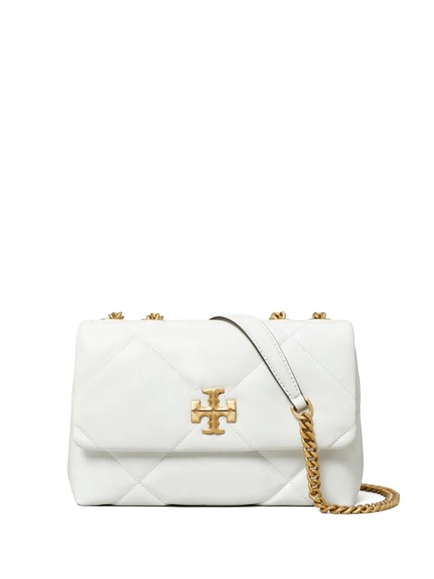 Tory Burch small Kira diamond-quilted convertible shoulder bag - White - zdjęcie produktu nr 1