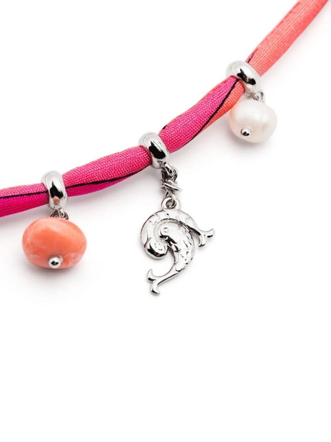 PUCCI charms-embellished necklace - Silver - zdjęcie produktu nr 2