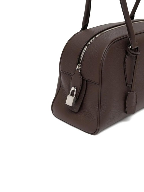 The Row zip handle tote bag - Brown - zdjęcie produktu nr 2