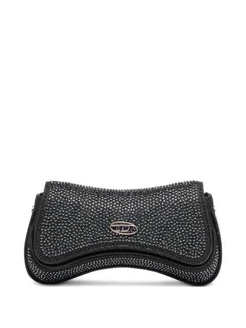 Diesel crystal-embellished clutch bag - Black - zdjęcie produktu nr 2