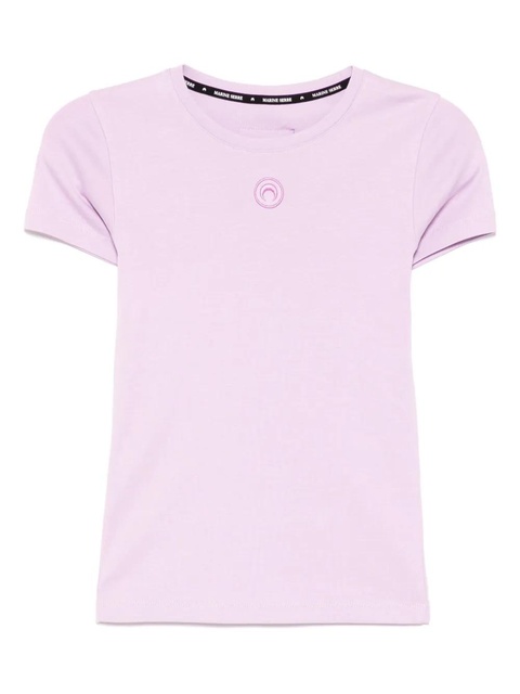 Marine Serre moon-logo T-shirt - Purple - zdjęcie produktu nr 1
