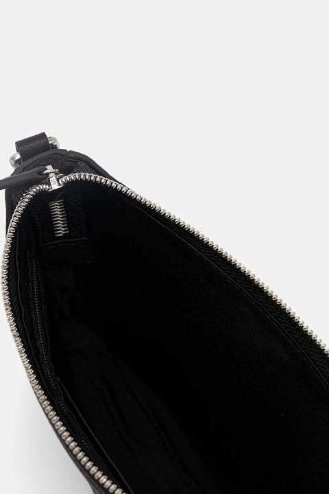 Marc O'Polo torebka skórzana kolor czarny 5000007815 - zdjęcie produktu nr 2