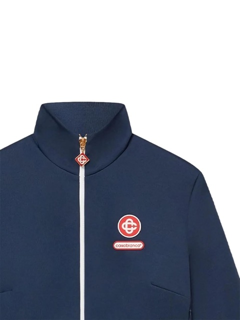 Casablanca Laurel-logo track jacket - Blue - zdjęcie produktu nr 1