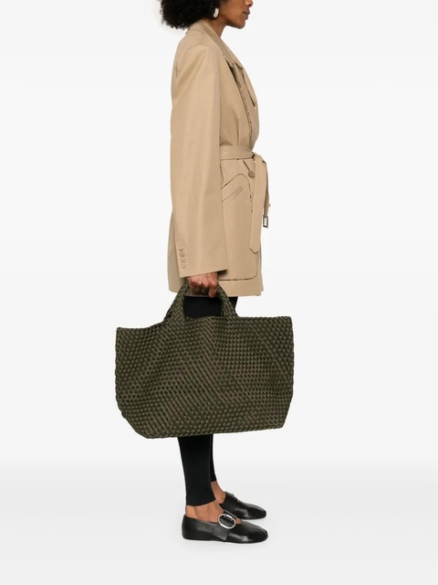 NAGHEDI large St. Barths tote bag - Green - zdjęcie produktu nr 1