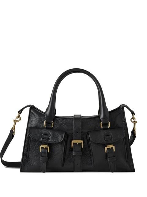 Mulberry small Roxanne leather tote bag - Black - zdjęcie produktu nr 2