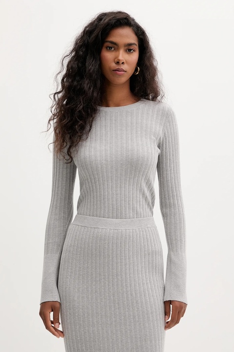 Twinset sweter damski kolor szary lekki 252LI3CAA - zdjęcie produktu nr 1