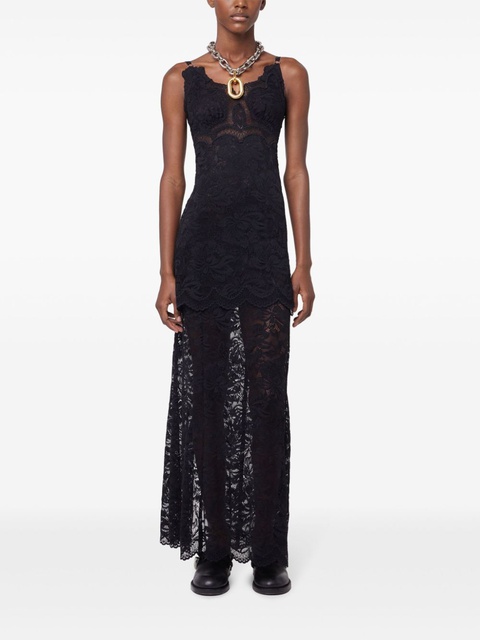 Rabanne lace maxi dress - Black - zdjęcie produktu nr 2