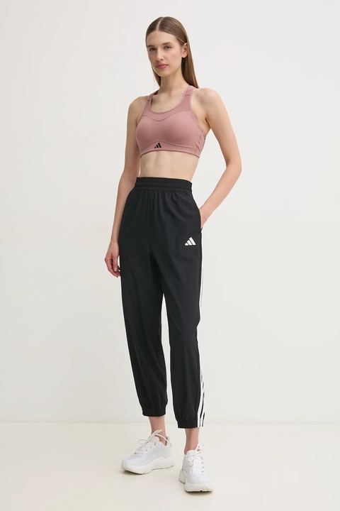 adidas Performance spodnie treningowe 3 Stripes kolor czarny z aplikacją JI8313 - zdjęcie produktu nr 2