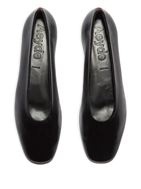 Aeyde Kirsten leather flat - Black - zdjęcie produktu nr 2