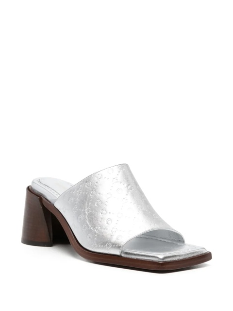 Marine Serre 75mm Ms sandals - Silver - zdjęcie produktu nr 1