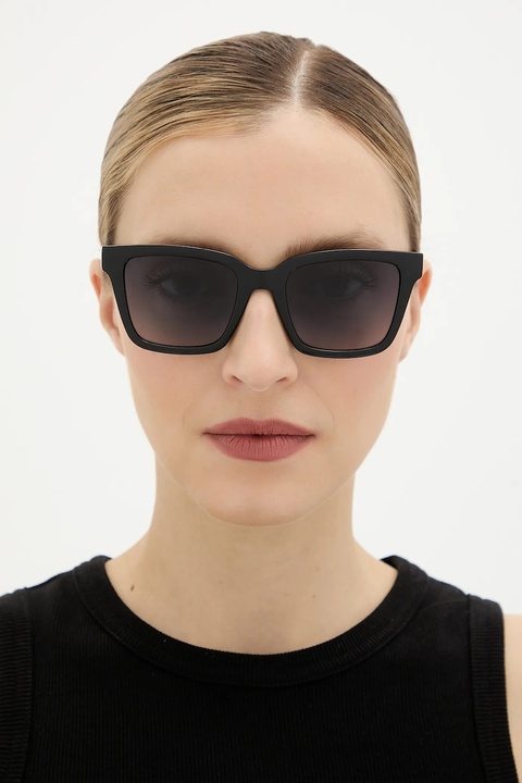 Love Moschino okulary przeciwsłoneczne damskie kolor czarny MOL091/S - zdjęcie produktu nr 2