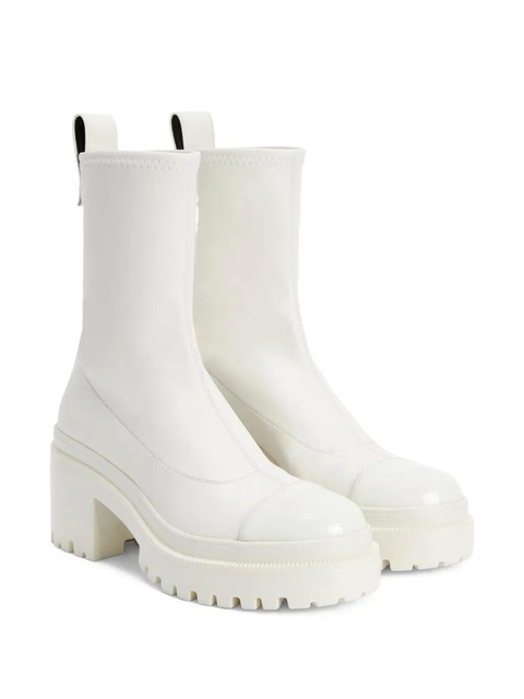 Giuseppe Zanotti 70mm Vicentha chunky boots - White - zdjęcie produktu nr 2