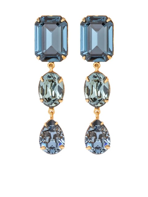 Jennifer Behr Aviva earrings - Blue - zdjęcie produktu nr 2
