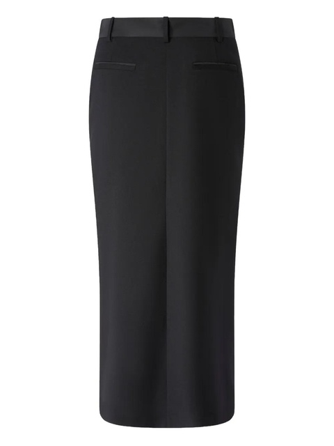 PINKO high-waisted slit midi skirt - Black - zdjęcie produktu nr 2