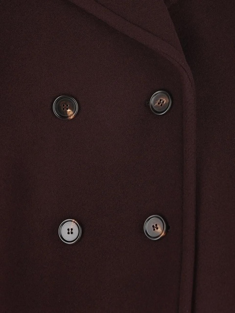 Chloé double-breasted long-sleeve jacket - Purple - zdjęcie produktu nr 2