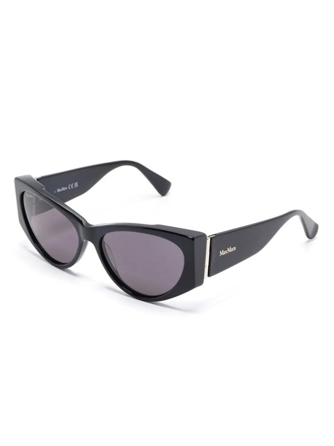 Max Mara Eyewear cat-eye sunglasses - Black - zdjęcie produktu nr 2