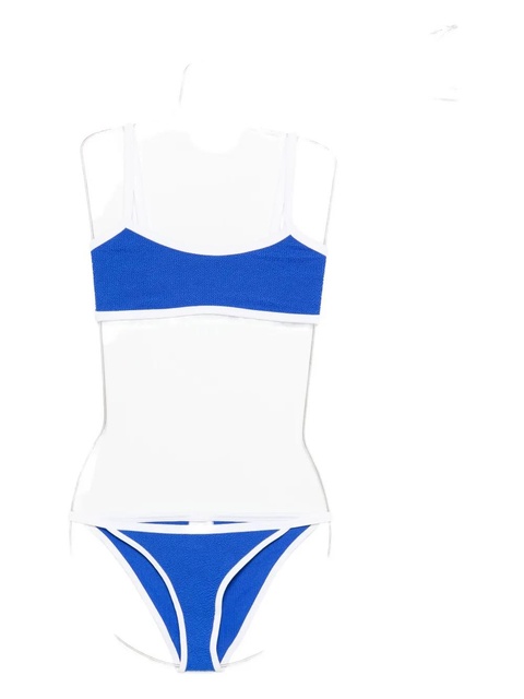 Hunza G Tyler contrast-trim bikini - Blue - zdjęcie produktu nr 2