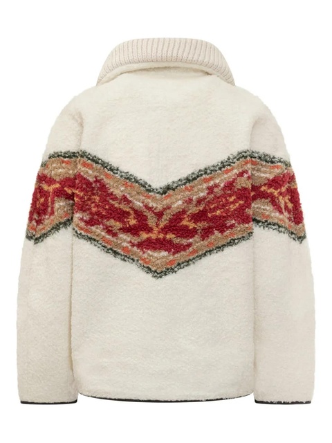 ISABEL MARANT MARNER zip patterned knitwear - Neutrals - zdjęcie produktu nr 2