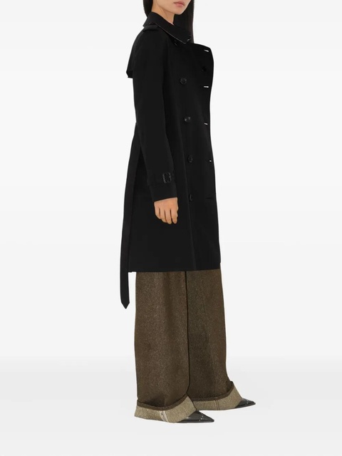 Burberry belted double-breasted trench coat - Black - zdjęcie produktu nr 2