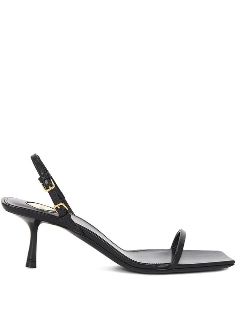 Saint Laurent 55mm Jaspe sandals - Black - zdjęcie produktu nr 1