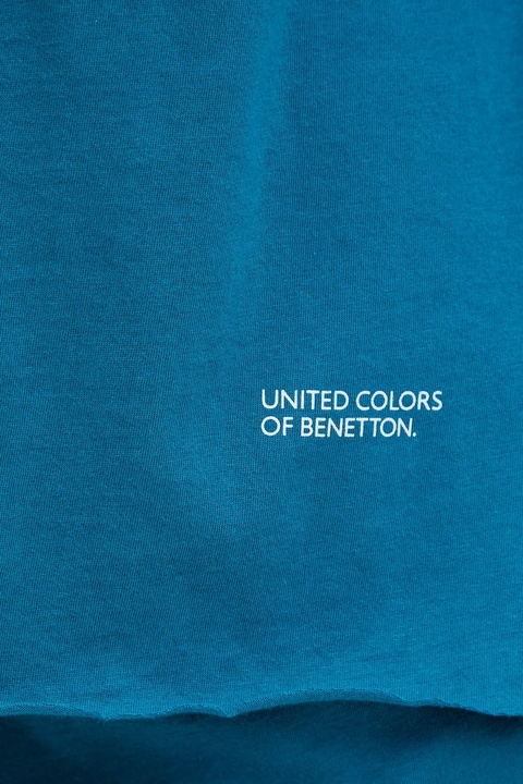 United Colors of Benetton piżama bawełniana damska kolor niebieski 35VB3P048 - zdjęcie produktu nr 2