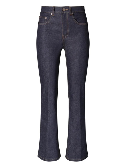 Tory Burch cropped flared jeans - Blue - zdjęcie produktu nr 1