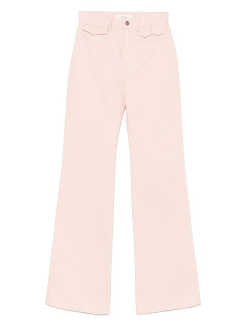 Chloé flared jeans - Pink - zdjęcie produktu nr 1
