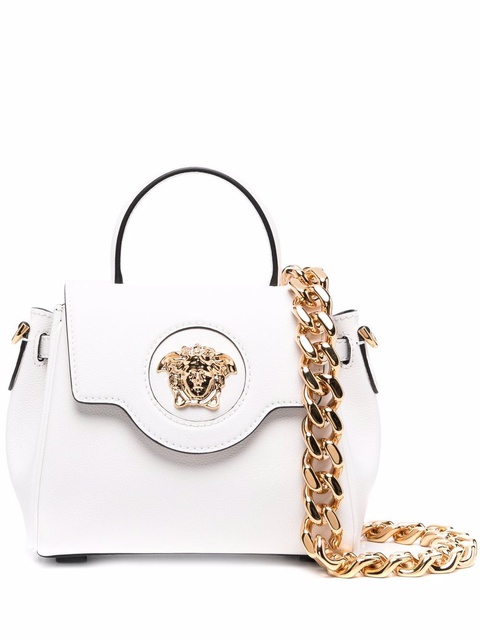 Versace small La Medusa top-handle bag - White - zdjęcie produktu nr 2