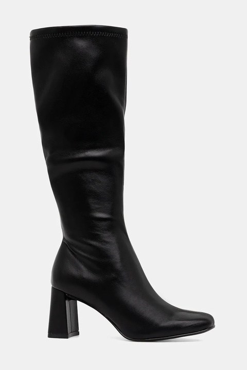 Steve Madden kozaki Holly damskie kolor czarny na słupku 11003501 - zdjęcie produktu nr 2