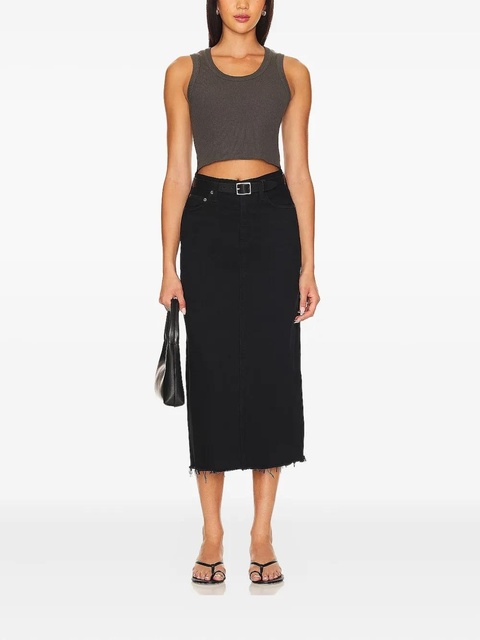 AGOLDE cropped tank top - Grey - zdjęcie produktu nr 2