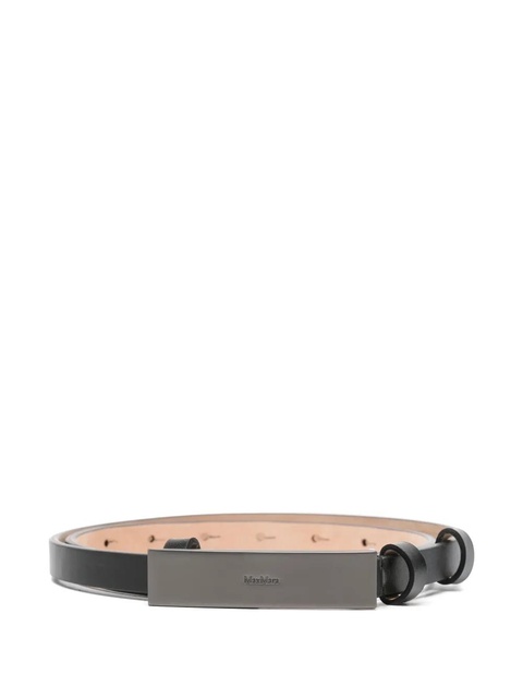 Max Mara leather belt - Black - zdjęcie produktu nr 1