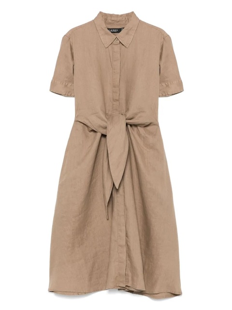 Lauren Ralph Lauren Wakana midi dress - Brown - zdjęcie produktu nr 1
