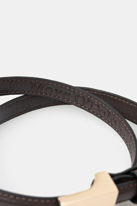 Marc O'Polo pasek skórzany damski kolor brązowy 5000009099 - zdjęcie produktu nr 2